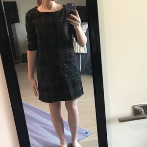 Black shift dress size 2